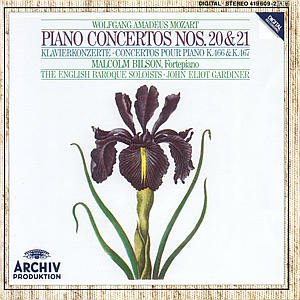 [중고] Malcolm Bilson, Gardiner / Mozart Piano Concertos Nos 20 &amp; 21 (수입/4196092)