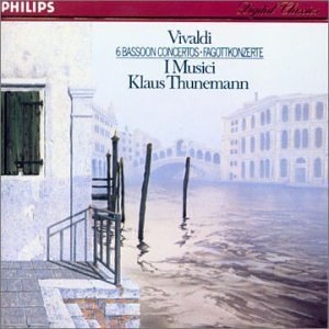 I Musici, Thunemann / Vivaldi : 6 Bassoon Concerti (미개봉/홍보용/dp0740)