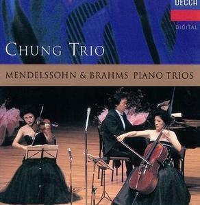 [중고] Chung Trio / Mendelssohn &amp; Brahms : Piano Trio No.1 (dd3322)