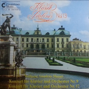 [중고] Klassik Pralines Vol.13 - Mozart : Konzerte Fur Klavier und Orchester Nr.9 und Nr.17 (수입/7013)