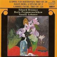 [중고] Eduard Brunner / Beethoven, Berg, Faure (수입/tudor7076)