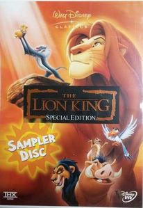 [중고] [DVD] The Lion King Special Edition Sampler Disc (수입/홍보용)