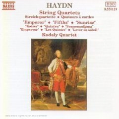 [중고] Kodaly Quartet / Haydn : The Emperor, Fifths &amp; Sunrise Quartets (수입/8550129)