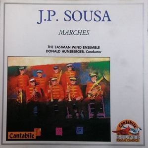 [중고] Donald Hunsberger / Sousa : Marches (sxcd5166)