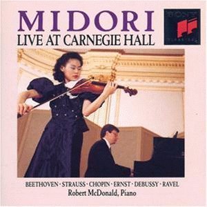 [중고] Midori / Live at Carnegie Hall (cck7169/sk46742)