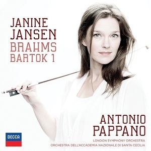 Janine Jansen / Bartok: Violin Concerto No.1 &amp; Brahms: Violin Concerto In D Major, Op. 77 (미개봉/dd41115)