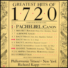 [중고] [LP] Richard Kapp / Greatest Hits Of 1720 (ccl7013)