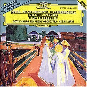 LiLya Zilberstein / Grieg: Piano Concerto, Klavierkonzert (미개봉/홍보용/dg1338)