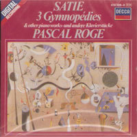 Pascal Roge / Satie : 3 Gymnopedies &amp; Other Piano Works (미개봉/홍보용/dd0545)