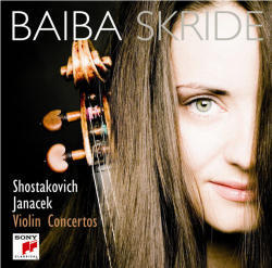 [중고] Baiba Skride / Shostakovich, Janacek : Violin Concertos (홍보용)