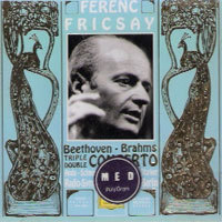 Ferenc Fricsay / Beethoven : Tripel Konzert, Brahms : Doppel Konzert (홍보용/미개봉/dg1343)