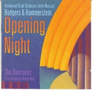 Rodgers &amp; Hammerstein / Opening Night, The Complete Overtures (홍보용/미개봉/dp0393)