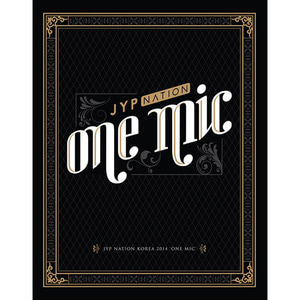 V.A. / JYP Nation - Korea 2014 One Mic (180p 포토북/미개봉)