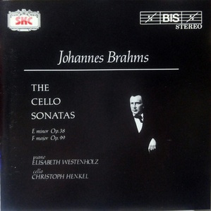 [중고] Elisabeth Westenholz / Brahms / The Cello Sonatas (skcdl0242)