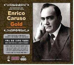 [중고] Enrico Caruso / Enrico Caruso Gold (카루소 탄생 135주년 기념음반/3CD/mpcd0141)