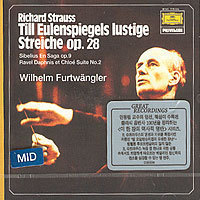 [중고] Wilhelm Furtwangler / Strauss: Till Eulenspiegels Iustige Streiche Op.28 - 이 한장의 역사적 명반 시리즈 9 (dg5538)