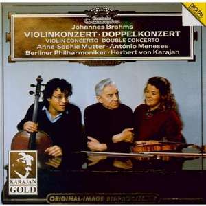Karajan / Brahms: Violinkonzert, Doppelkonzert (미개봉/dg1196,4390072)