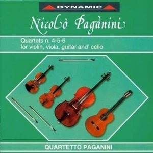 Nicolo Paganini / Paganini : Quartet For Strings And Guitar N.4-5-6 (수입/미개봉/cds98)