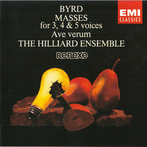 [중고] The Hilliard Ensemble / Byrd : Messen Zu 3, 4 &amp;5 Stimmen, Ave Verum Corpus (수입/cdm7634412)