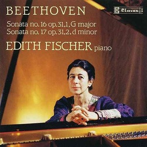 [중고] Edith Fischer / Beethoven : Piano Sonatas No. 16 &amp; 17 (skcdl0091)
