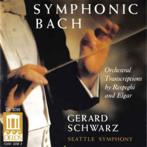 [중고] Gerard Schwarz / Symphonic Bach (수입/de3098/1349130982)