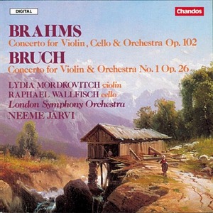 [중고] Neeme Jarvi / Brahms &amp; Bruch : Concertos (수입/chan8667)