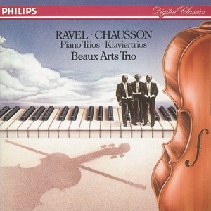 [중고] Beaux arts Trio / Ravel, Chausson : Piano Trios (수입/4111412)