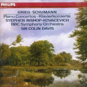 [중고] Stephen Bishop Kovacevich, Sir Colin Davis / Grieg, Schumann : Piano Concertos (수입/북클릿 파손/4129232)