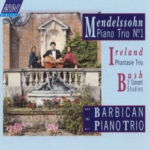 [중고] The Barbican Piano Trio / Mendelssohn, Ireland, Bush (sckdl0364)