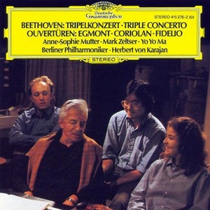 [중고] Mutter, Zeltser, Yo Yo Ma, Karajan / Beethoven : Tripelkonzert (cdg054/4152762)