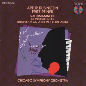 [중고] Artur Ruvinstein, Fritz Reiner / Rachmaninoff : Concerto No.2 (수입/rcd14934)