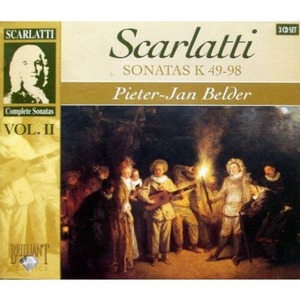 [중고] Pieter-Jan Belder / Domenico Scarlatti : Sonatas Vol.II (3CD/수입/99775)