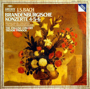 [중고] Trevor Pinnock / J. S. Bach - Brandenburgische Konzerte 4,5,6 (cdg025)
