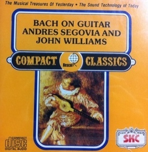 [중고] Andrea Segovia, John Williams / Bach On Guitar (skcdl0081)