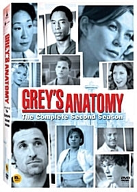 [중고] [DVD] Grey&#039;s Anatomy: Season 2 - 그레이 아나토미: 시즌 2 (8DVD)