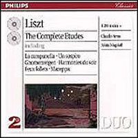 [중고] Claudio Arrau, Nikita Magaloff / Liszt : The Complete Etudes (2CD/dp4737)