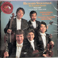Richard Stoltzman, Tokyo String Quartet / Mozart : Concerto &amp; Quintet (수입/미개봉/607232rc)