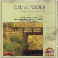 [중고] Ondrej Lenard / Weber : Clarinet Concertos (sxcd5150)