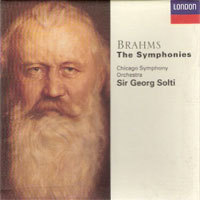 [중고] Georg Solti / Brahms : The Symphonies (4CD Box Set/수입/4307992)