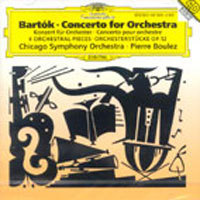 Pierre Boulez / Bartok : Concerto For Orchestra, 4 Orchetral Pieces (미개봉/홍보용/dg2151)