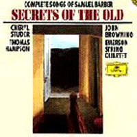 Cheryl Studer, Thomas Hampson, John Browning / Barber : The Songs (2CD/미개봉/홍보용/dg2182)
