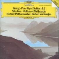 Herbert Von Karajan / Grieg, Sibelius: Peer Gynt Suiten No1.2 (미개봉/dg0105)