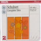 Grumiaux Trio, Beaux Arts Trio / Schubert : Complete Trios (2CD/미개봉/홍보용/dp2724)