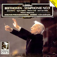 Herbert Von Karajan / Beethoven : Symphony No.9 (미개봉/dg1195)