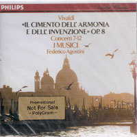 I Musici / Vivaldi : 6 Concertos Op.8 Nos.7-12 (미개봉/홍보용/dp1751)