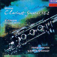 [중고] Franklin Cohen, Vladimir Ashkenazy / Brahms, Schumann : Clarinet Sonatas, Fantasy Pieces (홍보용/dd1390)