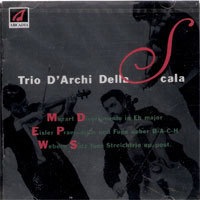 Pagliani, Rossi, Dindo / Trio D&#039;Archi Della Scala (수입/미개봉/arc20012)
