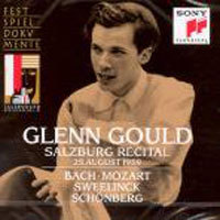 [중고] Glenn Gould / Salzburg Recital 1959 (수입/smk53474)