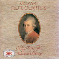 [중고] Melos Ensenble, Richard Adeney / Mozart : Flute Quartets (skcdl0032)
