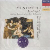 [중고] Roger Norrington / Monteverdi : Madrigals (홍보용/dd2117)